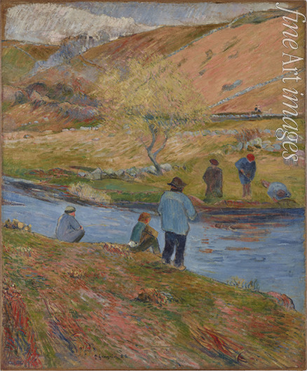 Gauguin Paul Eugéne Henri - Breton Fishermen 