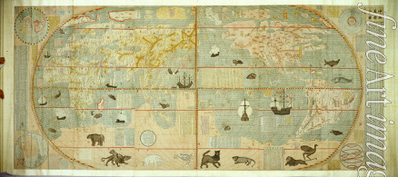 Ricci Matteo - Kunyu Wanguo Quantu (Map of the Myriad Countries of the World)