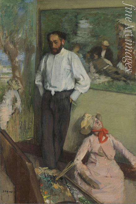 Degas Edgar - Porträt von Henri Michel-Lévy (1844-1914)