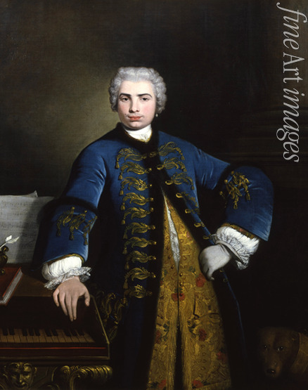 Nazari Bartolomeo - Portrait of the singer Farinelli (Carlo Broschi) (1705-1782)