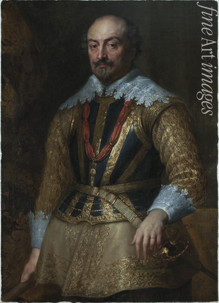 Dyck Sir Anthonis van - Porträt von Johann VIII. von Nassau-Siegen (1583-1638)