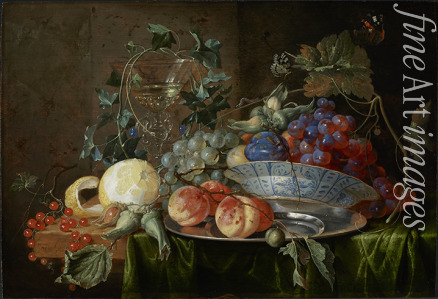 Heem Jan Davidsz. de - Still life with fruit and a glass à la façon de Venise