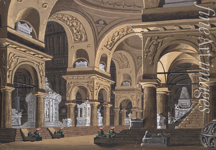 Sanquirico Alessandro - Stage design for the opera 