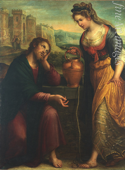 Fontana Lavinia - Jesus und die Samariterin am Jakobsbrunnen