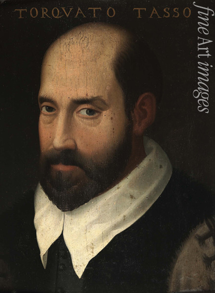 Anonymous - Portrait of Torquato Tasso (1544-1595) 