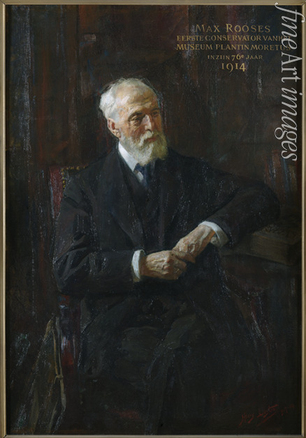 Luyten Jan Hendrik - Porträt von Max Rooses (1839-1914) 