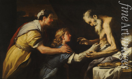 Giordano Luca - Isaac blessing Jacob