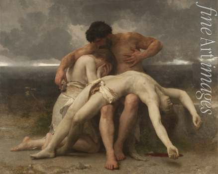 Bouguereau William-Adolphe - Das erste Duell