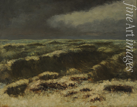 Courbet Gustave - Stürmisches Meer (Mer Orageuse) 