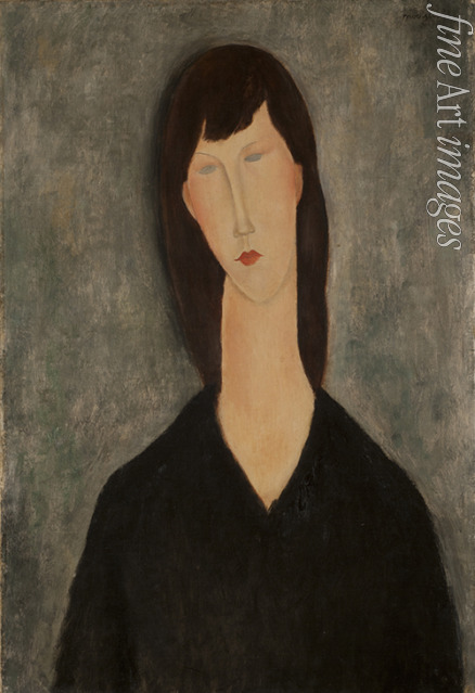 Modigliani Amedeo - Buste de femme 