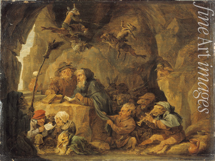 Teniers David the Younger - The Temptation of Saint Anthony