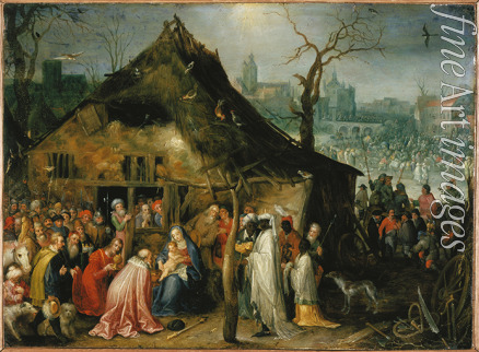 Brueghel Jan der Ältere - Die Anbetung der Könige