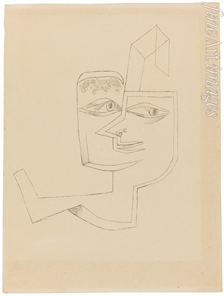 Klee Paul - Portrait of a cool woman