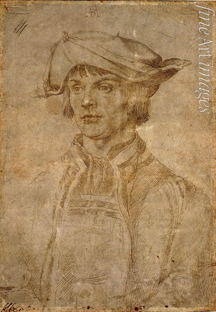 Dürer Albrecht - Portrait of Lucas van Leyden