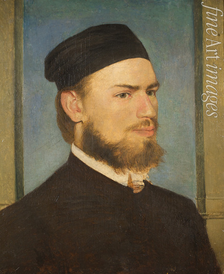Böcklin Arnold - Porträt von Maler Franz von Lenbach 
