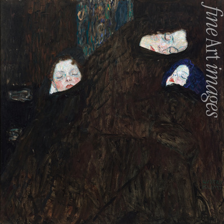 Klimt Gustav - Mother with two children (Family)