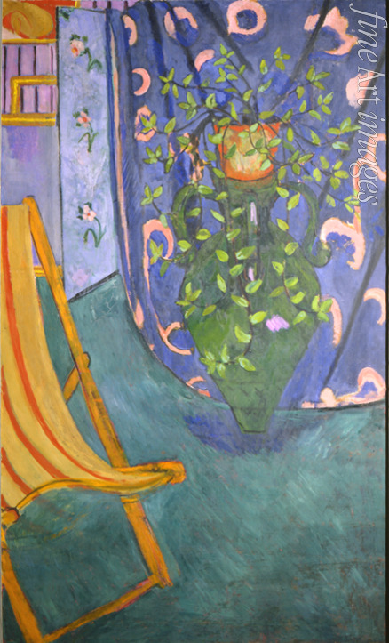 Matisse Henri - Corner of the atist's studio