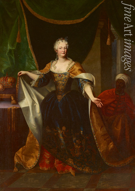 Auerbach Johann Gottfried - Elisabeth Christine of Brunswick-Wolfenbüttel (1691-1750)