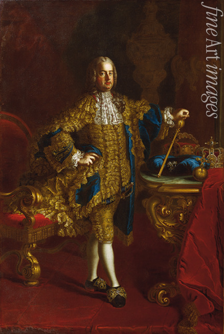 Mijtens (Meytens) Martin van the Younger - Portrait of Emperor Francis I of Austria (1708-1765)