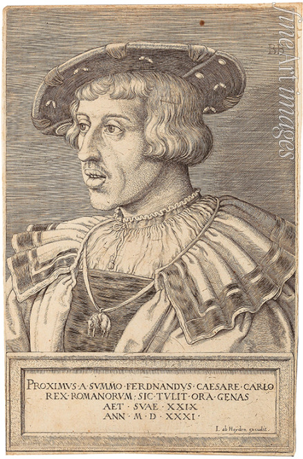 Beham Barthel - Porträt von Kaiser Ferdinand I. (1503-1564)