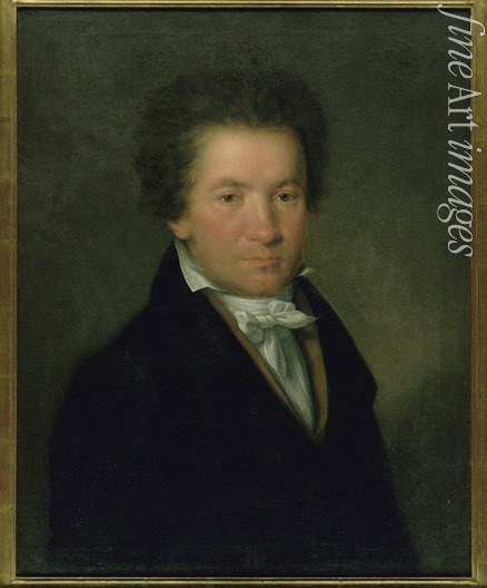 Maehler Willibrord Josef - Portrait of Ludwig van Beethoven