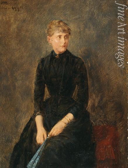 Egger-Lienz Albin - Porträt von Sängerin Hedwig Helbig (1869-1951) 