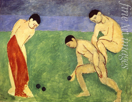 Matisse Henri - Die Boulespieler