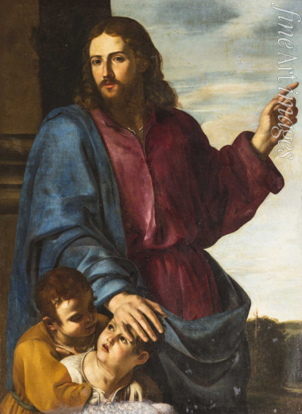 Gentileschi Artemisia - Christus segnet die Kinder (Lasset die Kindlein zu mir kommen)