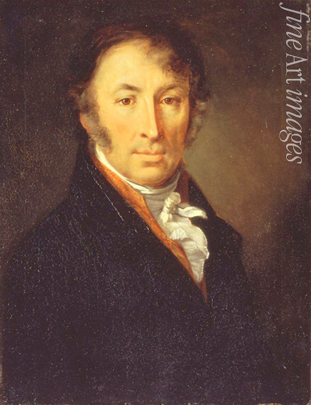 Tropinin Vasili Andreyevich - Portrait of the author and Historian Nikolay Mikhailovich Karamzin (1766-1826)