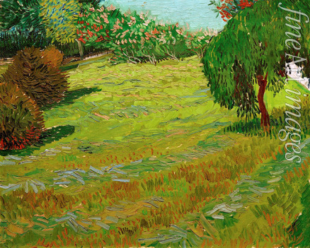 Gogh Vincent van - Garten mit Trauerweide 