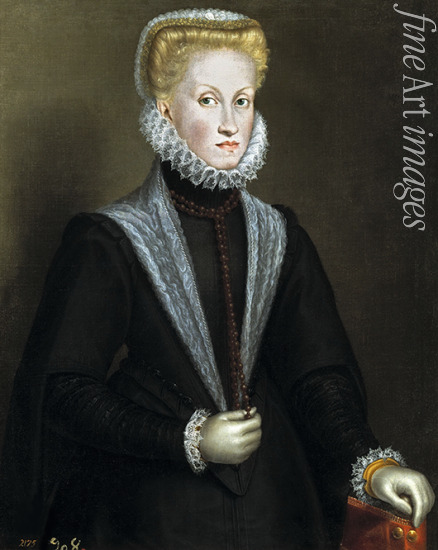 Anguissola Sofonisba - Porträt Anna von Österreich (1549-1580), Königin von Spanien