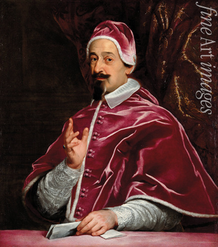 Gaulli (Il Baciccio) Giovanni Battista - Portrait of the Pope Alexander VII (1599-1667)