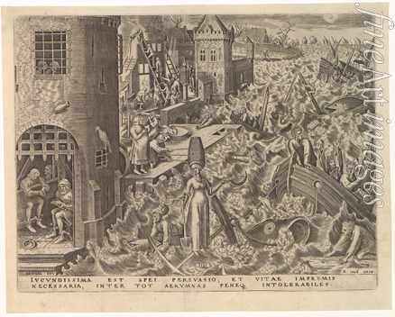 Bruegel (Brueghel) Pieter der Ältere - Spes (Hoffnung) Aus 
