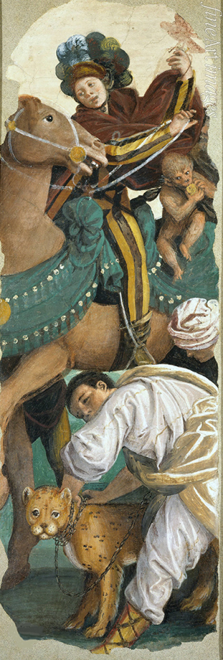 Ferrari Gaudenzio - The Adoration of the Magi (Right panel)