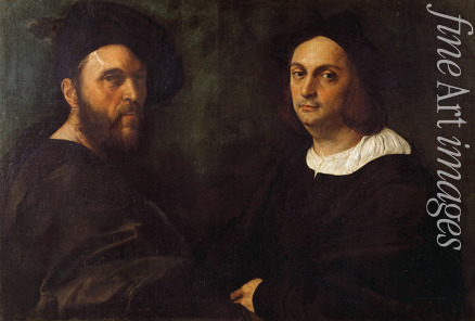 Raphael (Raffaello Sanzio da Urbino) - Double Portrait