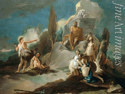 Tiepolo Giambattista - Apollon und Marsyas