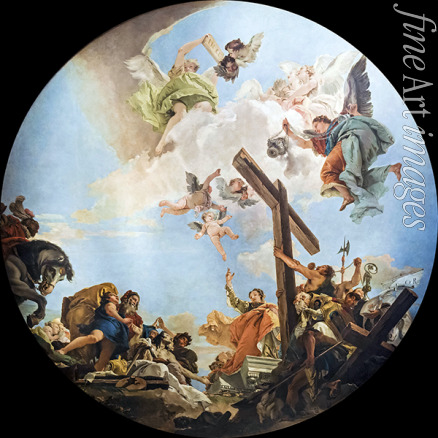 Tiepolo Giambattista - Die Auffindung des wahren Kreuzes