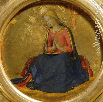 Angelico Fra Giovanni da Fiesole - Maria der Verkündigung (Vom Triptychon von Perugia)