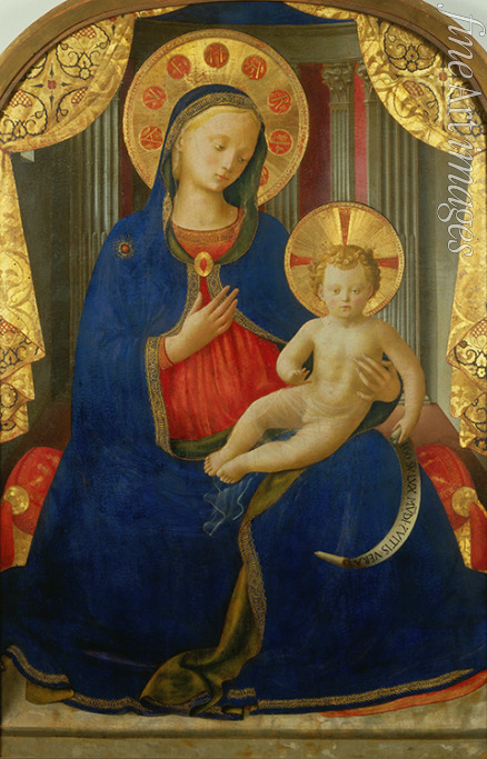 Angelico Fra Giovanni da Fiesole - Madonna der Demut (Madonna dell' Umilitá)
