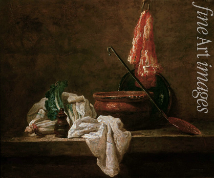 Chardin Jean-Baptiste Siméon - Still Life with Celery Root