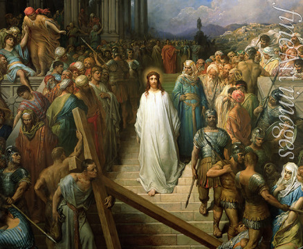 Doré Gustave - Christ Leaving the Praetorium (Christ quittant le prétoire)