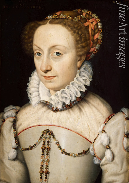 Clouet François - Portrait of Jeanne III of Navarre (1528-1572)