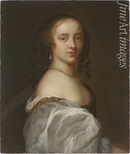 Unbekannter Künstler - Porträt von Mary Somerset, Duchess of Beaufort (1630-1715)