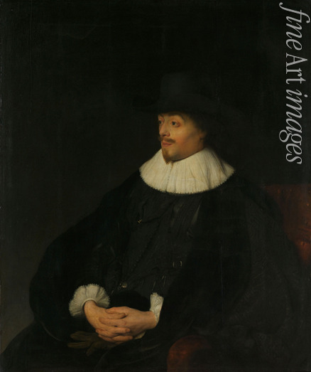 Lievens Jan - Portrait of Constantijn Huygens (1596-1687)