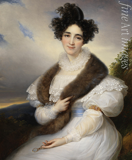 Kinson François-Joseph - Porträt von Marie-Joséphine-Emilie Lafont-Porcher