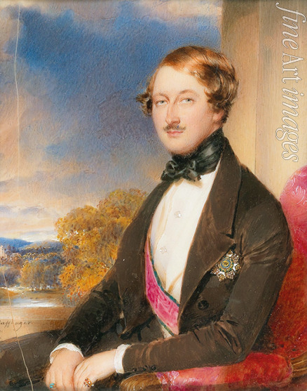 Daffinger Moritz Michael - Portrait of Count Anton Karl Palffy von Erdöd (1793-1879) 