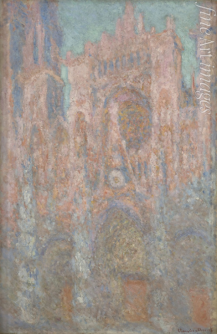 Monet Claude - La cathédrale de Rouen. Fin d'après midi (The Rouen Cathedral. Late afternoon)