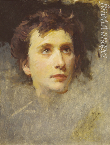 Lehman Yuri Jacovlevich - Portrait of the composer Pyotr Ilyich Tchaikovsky (1840-1893)