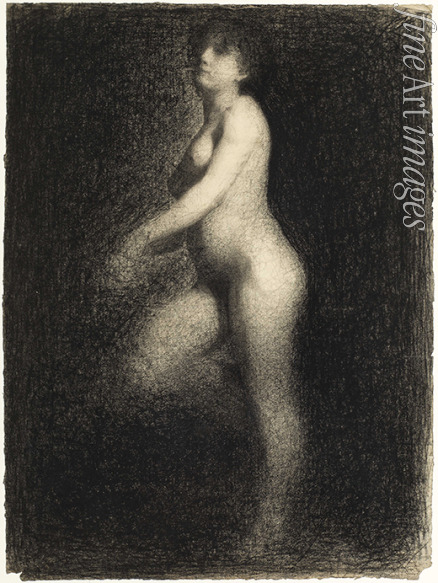 Seurat Georges Pierre - Nude