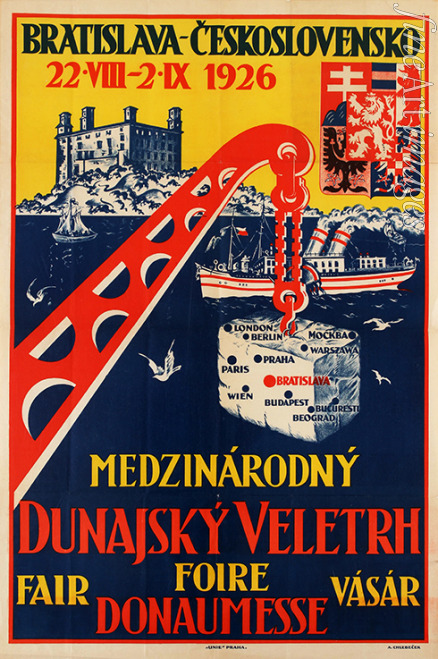 Chlebecek Antonin - Internationale Donaumesse, Bratislava, 1926